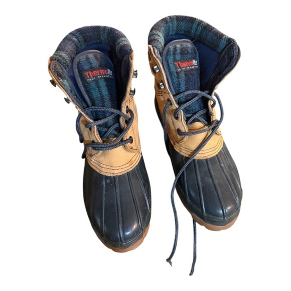 Northwest‎ Territory Duck Boots Thermolite Waterproof Plaid Lined Snow Hiking 8